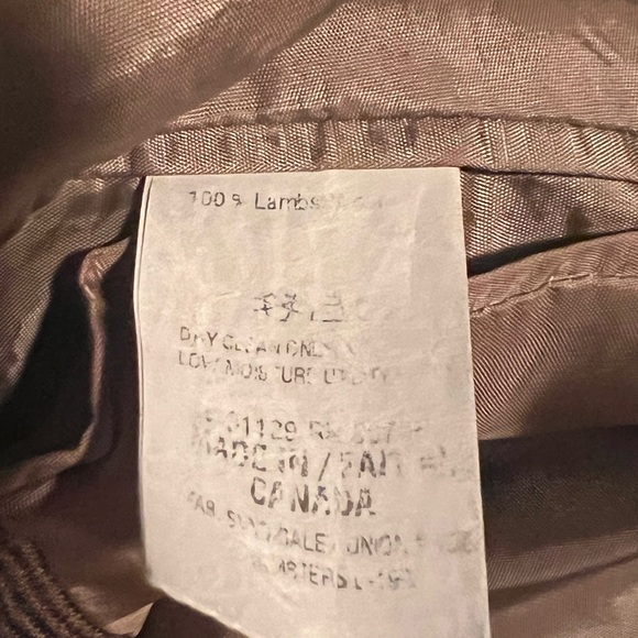 VINTAGE CHAPS/ RALPH LAUREN TAN/ BLACK CHECK MENS SPORT COAT - Picture 5 of 9